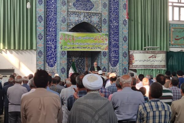 مراسم نماز عید سعید قربان 1405 شهرستان قائم شهر به روایت تصویر