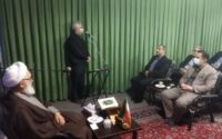 اعضاء ستاد گرامیداشت هفته کار و کارگر استان مازندران با حضور در دفتر امام جمعه قائم شهر با آیت الله معلمی دیدار کردند+تصاویر