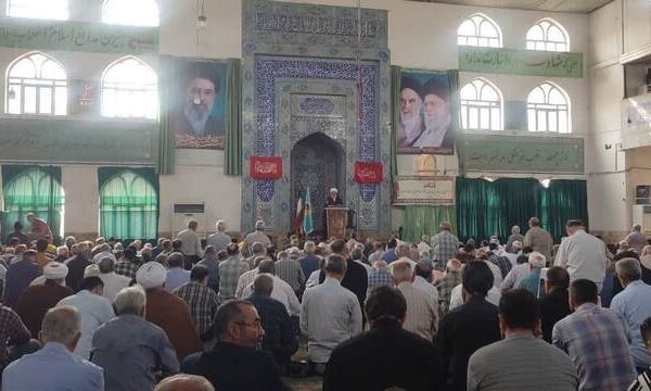 مراسم نماز جمعه 17 مهر ماه 1405 شهرستان قائم شهر به روایت تصویر