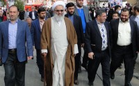 حضور آیت الله معلمی «کاندیدای پنجمین دوره مجلس خبرگان رهبری» در راهپیمایی 22 بهمن 1394 شهرستان بابل