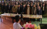 با حضور آیت الله معلمی نماینده استان مازندران در مجلس خبرگان رهبری برگزار شد :همایش پایتخت کشتی ایران در جویبار