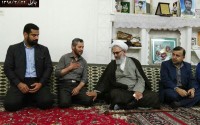 دیدار آیت الله معلمی  با خانواده های معزز شهدای مدافع حرم شهرستان بابل