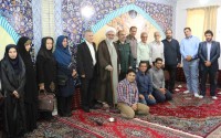 دیدار اصحاب بسیج رسانه به معیت فرمانده سپاه قائم شهر با آیت الله معلمی در دفتر امام جمعه قائم شهر