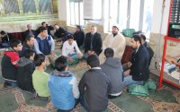 جلسات حلقه های بسیج ناحیه شهرستان قائم شهر در مصلی جمعه شهرستان برگزار شد.