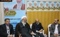 دیدار و نشست آیت الله معلمی با جمعی از معتمدین شهرستان بابلسر