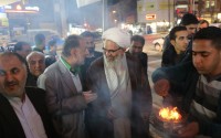 استقبال کم نظیر از حضور آیت الله معلمی در شهرستان نکا