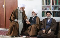 با حضور آیت الله معلمی برگزار شد؛روضه حضرت زهرا(س) در حوزه علمیه المهدی رامسر